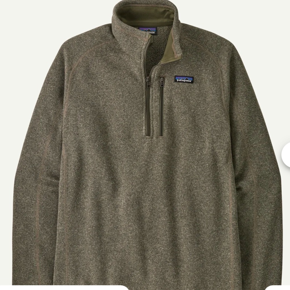 Patagonia Men’s Better Sweater 1/4” Zip Fleece